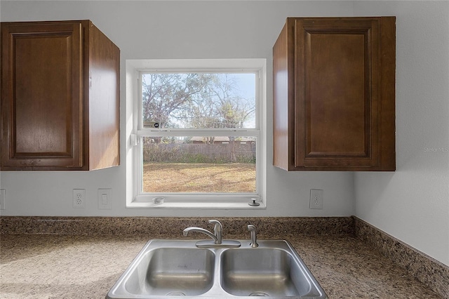 kitchen featuring sink