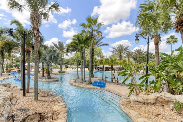 view of swimming pool