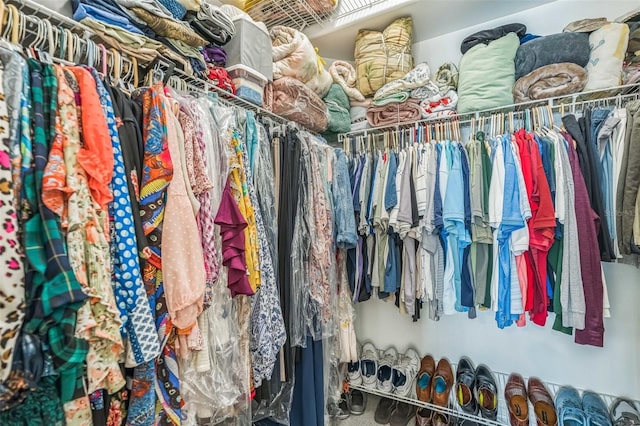 view of spacious closet