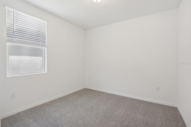 spare room with carpet flooring