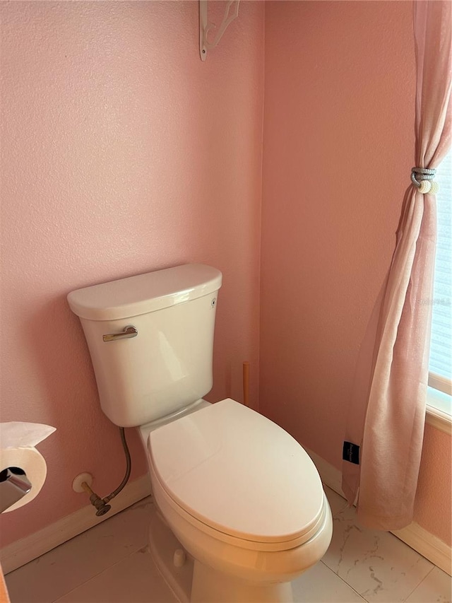 bathroom with toilet