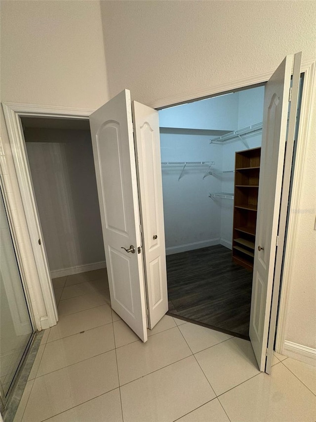 view of closet