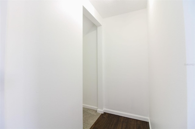 hallway featuring light hardwood / wood-style flooring