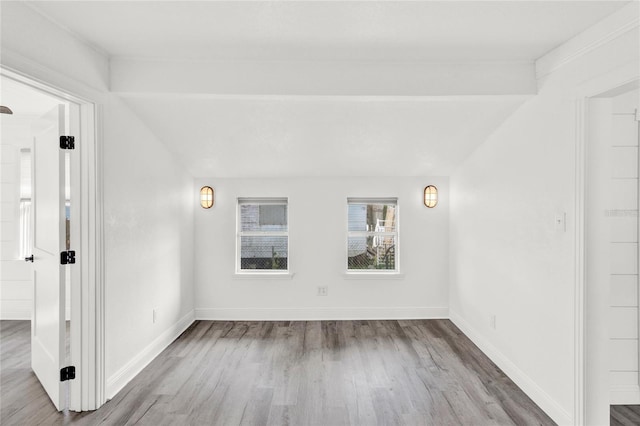 5305 S Ridgewood Ave, Port Orange, FL 32127 - empty room featuring wood finished floors and baseboards