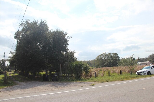 view of road