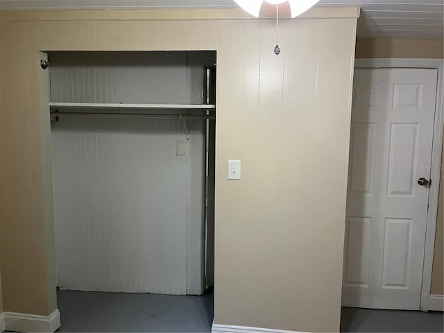 view of closet