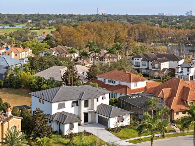 aerial view