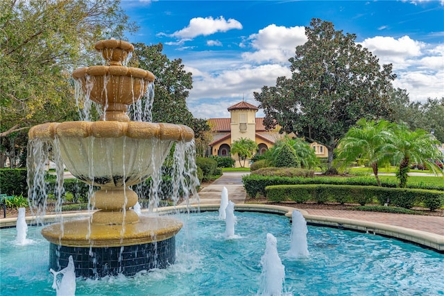 view of pool