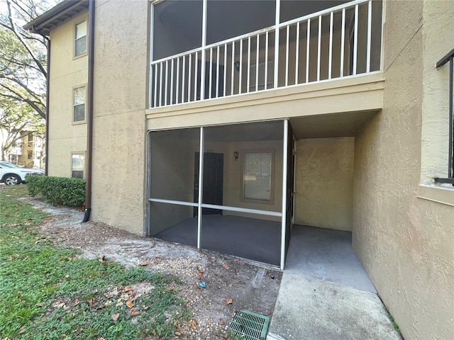 view of rear view of property