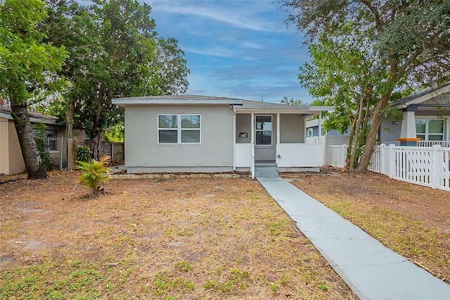 view of ranch-style home