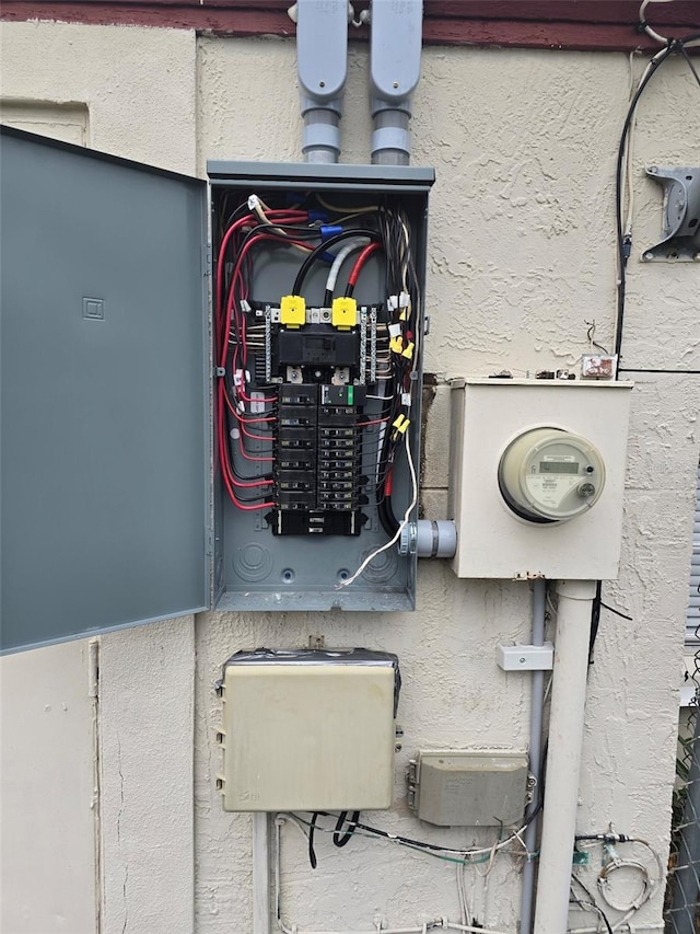 utilities with electric panel