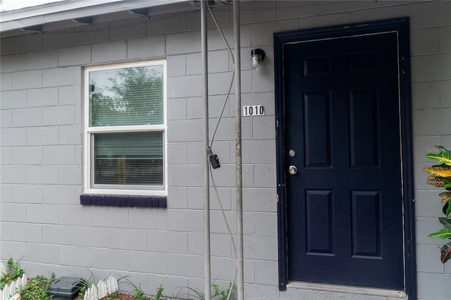 view of property entrance