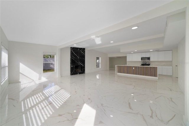 view of unfurnished living room