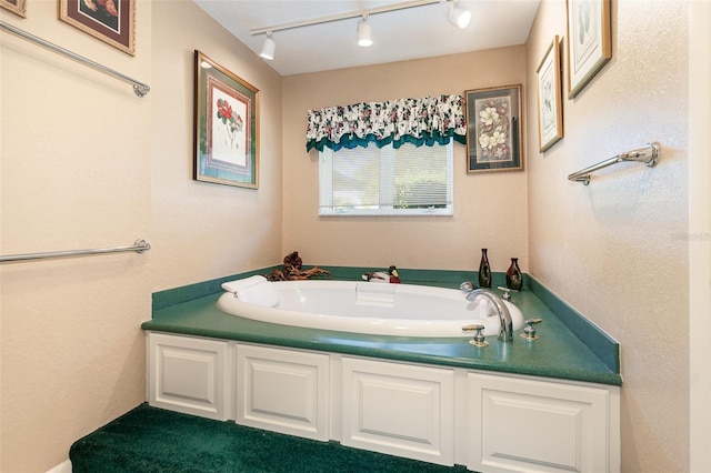 bathroom with a bathtub