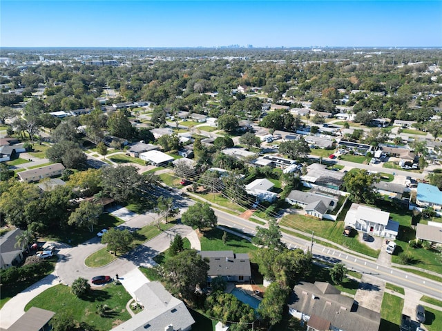 aerial view