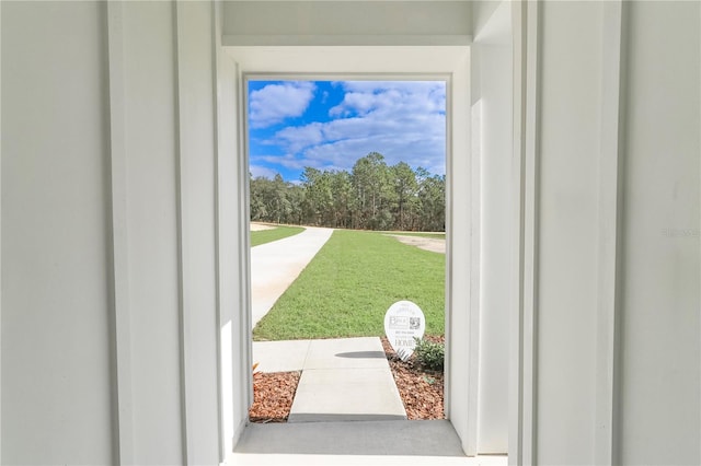 view of entryway