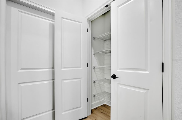 view of closet