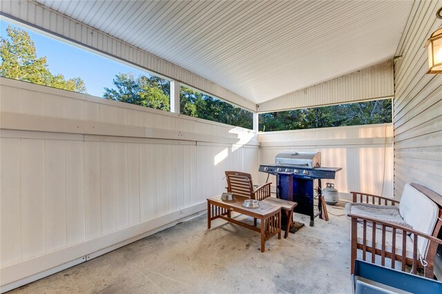 view of patio / terrace with grilling area