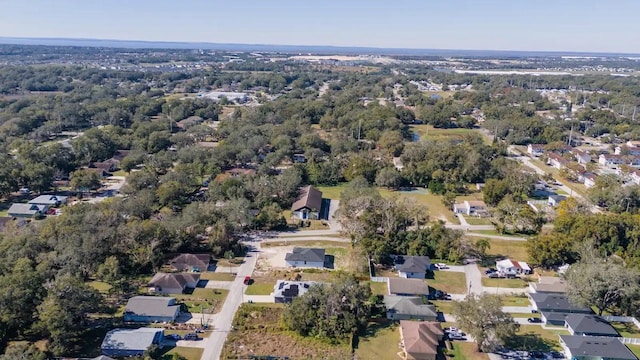 205 E 17th St, Apopka, FL 32703 - aerial overview of property's location with nearby suburban area and a forest