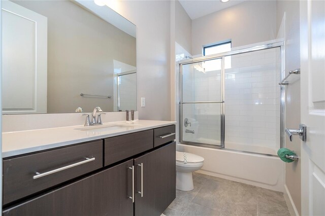 172 Villa Domani Cir, Davenport, FL 33896 - full bathroom with vanity and bath / shower combo with glass door