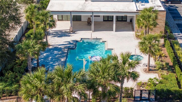 172 Villa Domani Cir, Davenport, FL 33896 - view of subject property with a pool