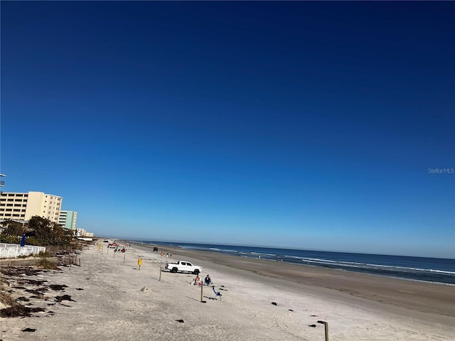 water view featuring a view of the beach