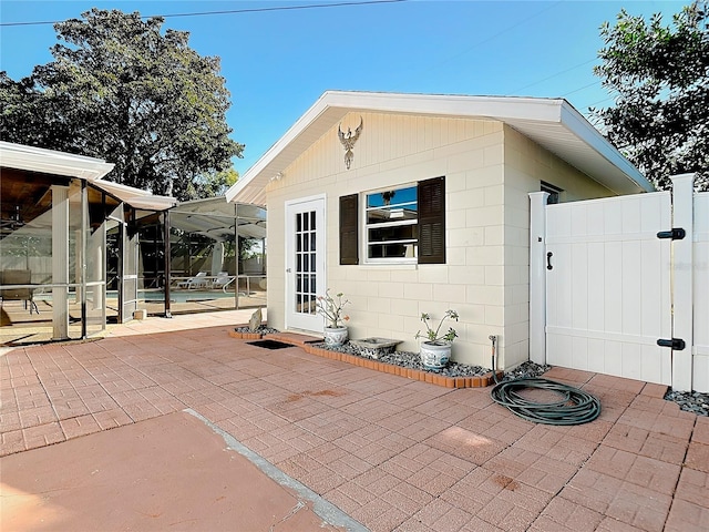 1037 Poinsetta St, Cocoa, FL 32927 - view of outdoor structure with a gate
