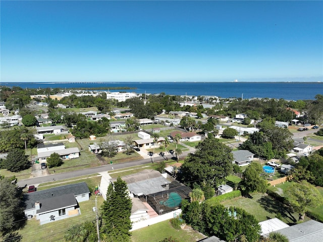 1037 Poinsetta St, Cocoa, FL 32927 - aerial view of residential area featuring a nearby body of water