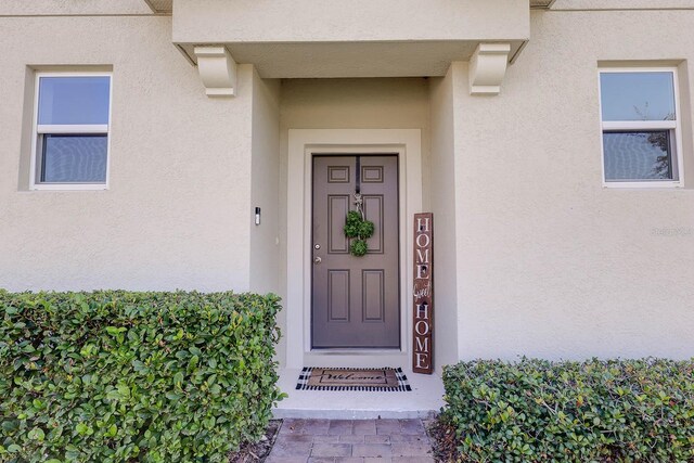 view of property entrance