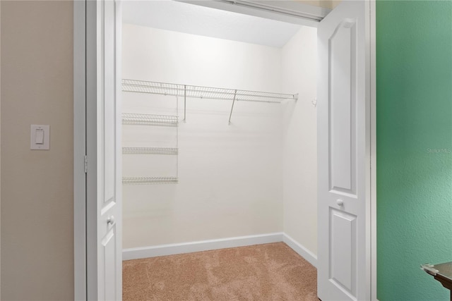 view of closet