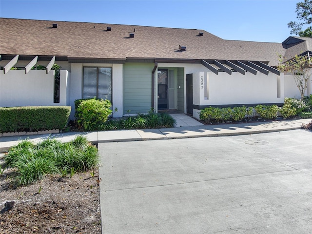 view of ranch-style house