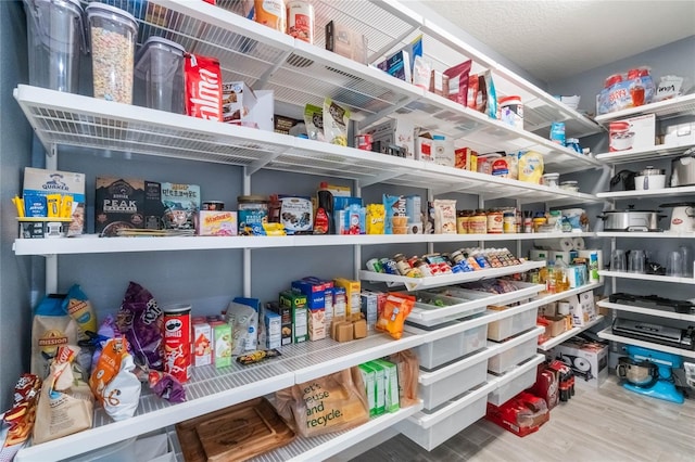 view of pantry