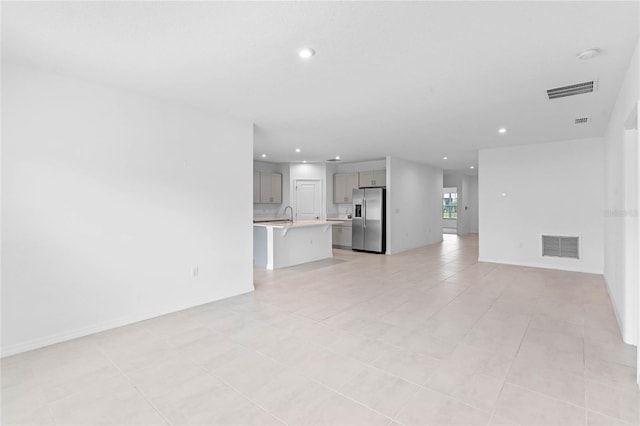 view of unfurnished living room