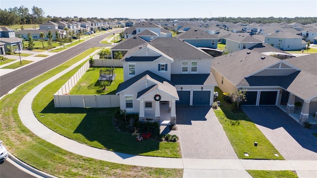 4381 Davos Dr, Clermont, FL 34711 - aerial perspective of suburban area