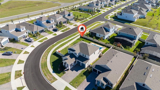 4381 Davos Dr, Clermont, FL 34711 - aerial view of residential area