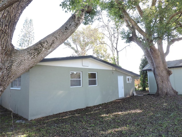 view of side of property