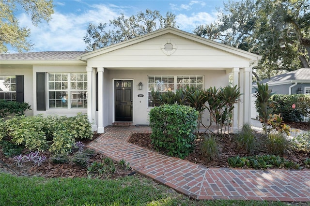 view of ranch-style house