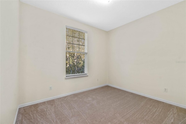 carpeted spare room with a healthy amount of sunlight