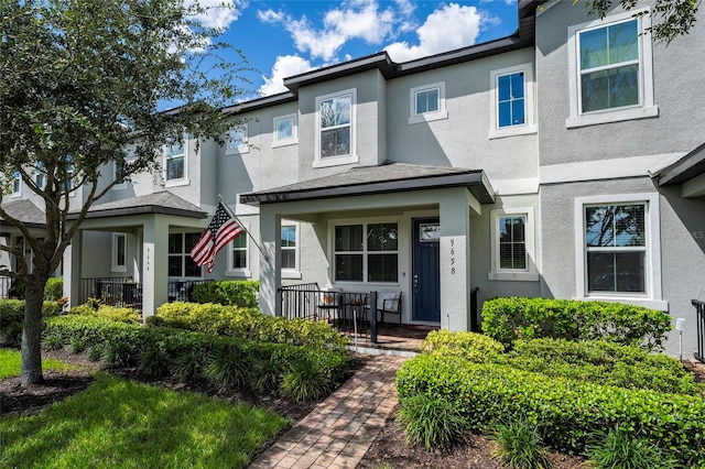 view of townhome / multi-family property