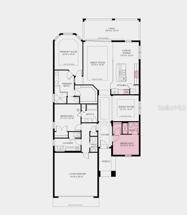 851 Arbor Green Trl, Saint Cloud, FL 34771 - view of property floor plan