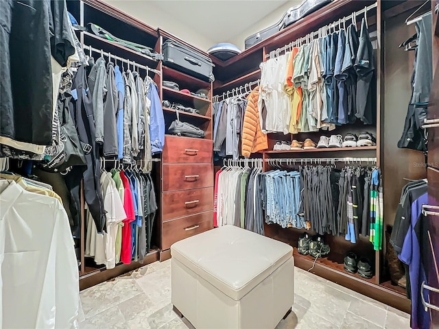 view of spacious closet