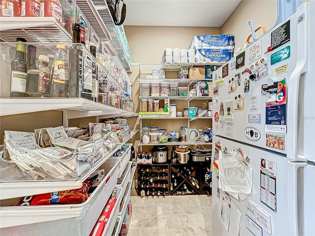 view of pantry