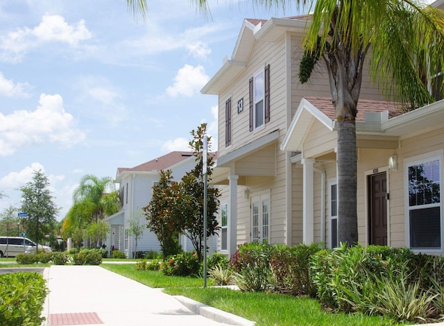 view of property exterior