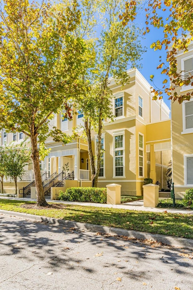 view of townhome / multi-family property