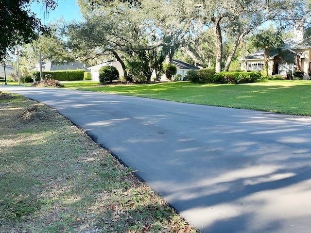 view of road