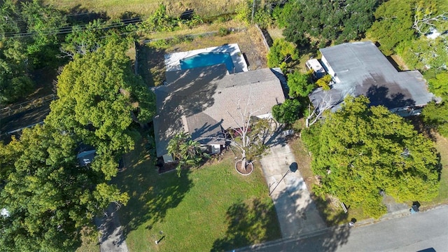 1621 Puritan, Winter Park, FL 32792 - aerial view of property and surrounding area with a pool