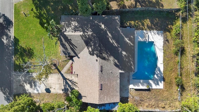 1621 Puritan, Winter Park, FL 32792 - view from above of property featuring a pool area