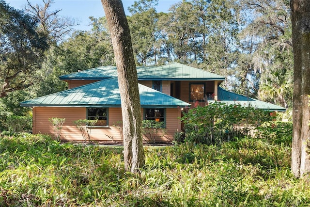 view of back of property