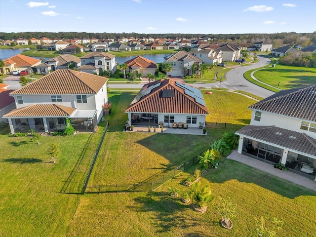 1651 Kingfisher Ct, Kissimmee, FL 34746 - aerial view of residential area with a nearby body of water