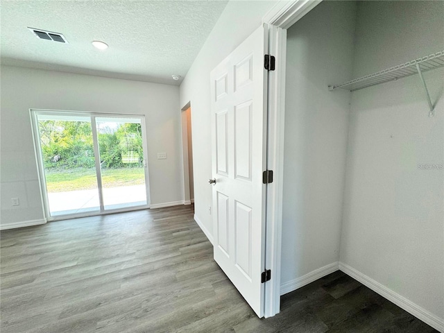 view of closet